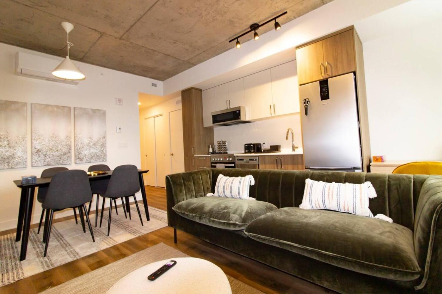 蒙特利尔2Br+Gym For Vip Corporate & Students Downtown Mtl公寓 外观 照片