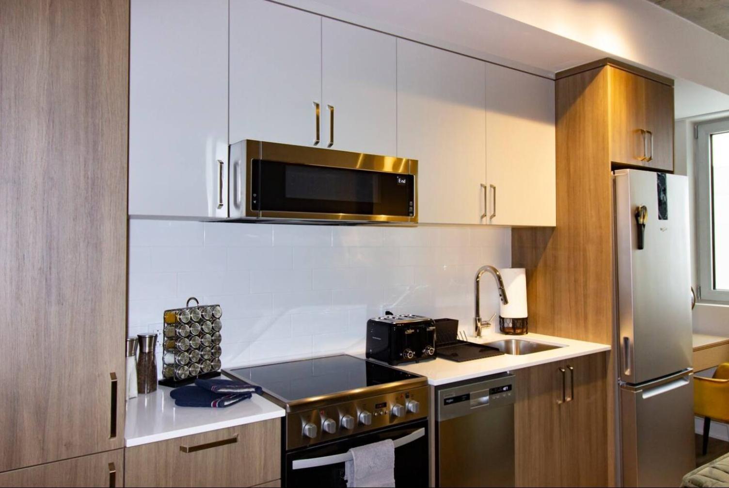 蒙特利尔2Br+Gym For Vip Corporate & Students Downtown Mtl公寓 外观 照片