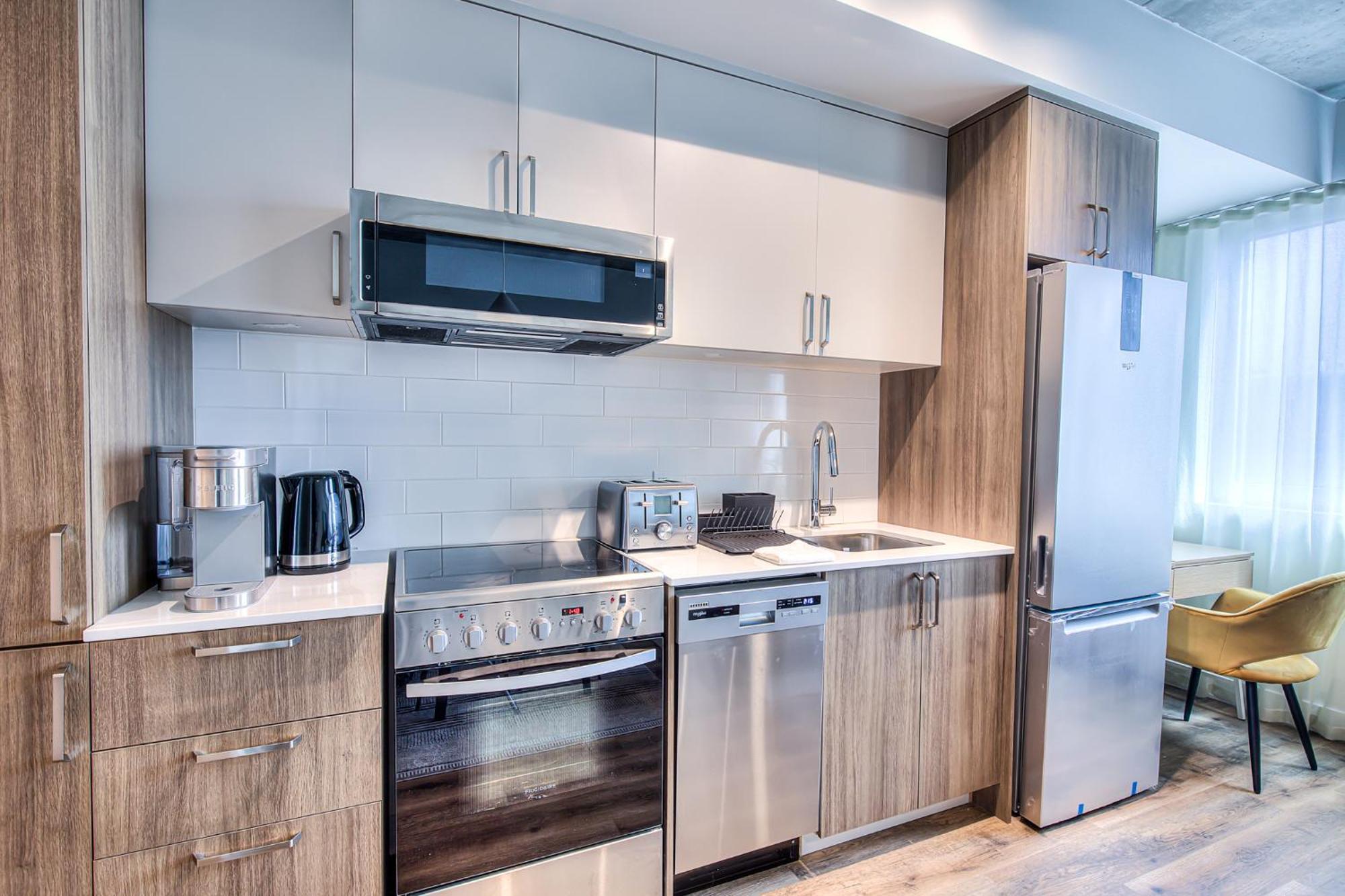 蒙特利尔2Br+Gym For Vip Corporate & Students Downtown Mtl公寓 外观 照片