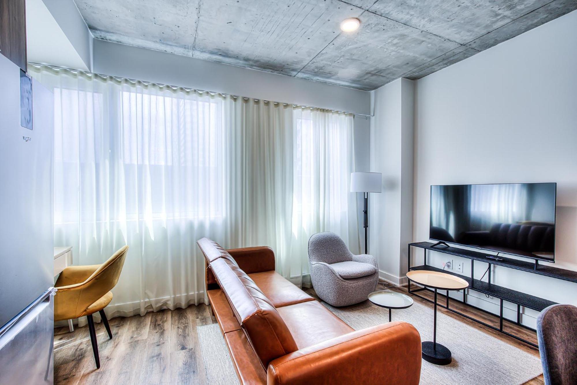 蒙特利尔2Br+Gym For Vip Corporate & Students Downtown Mtl公寓 外观 照片