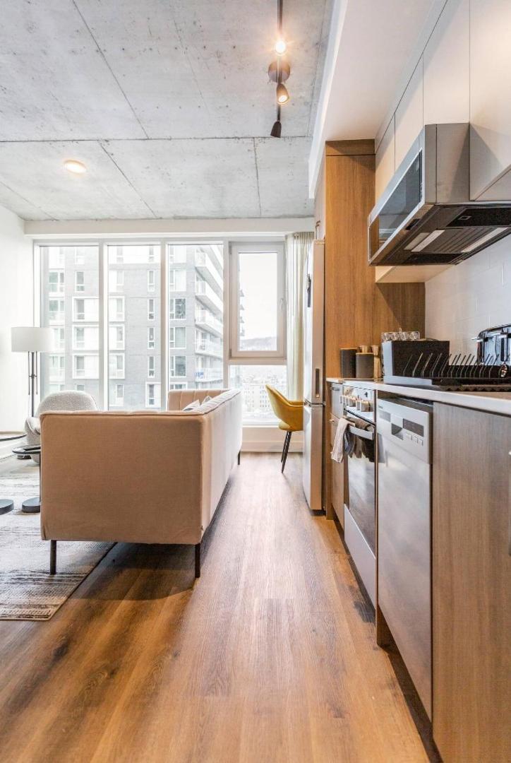 蒙特利尔2Br+Gym For Vip Corporate & Students Downtown Mtl公寓 外观 照片
